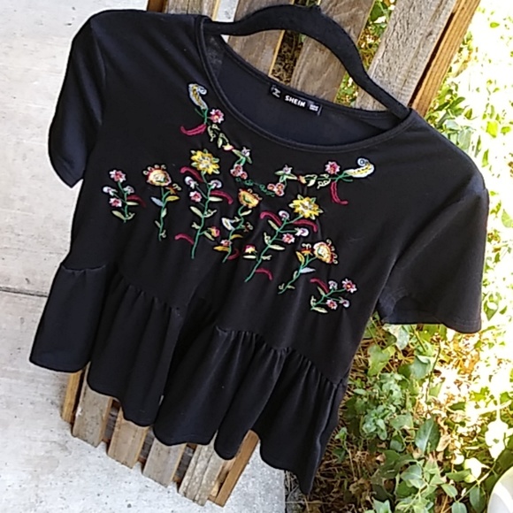 SHEIN: EMBROIDERED TOP - Picture 6 of 6